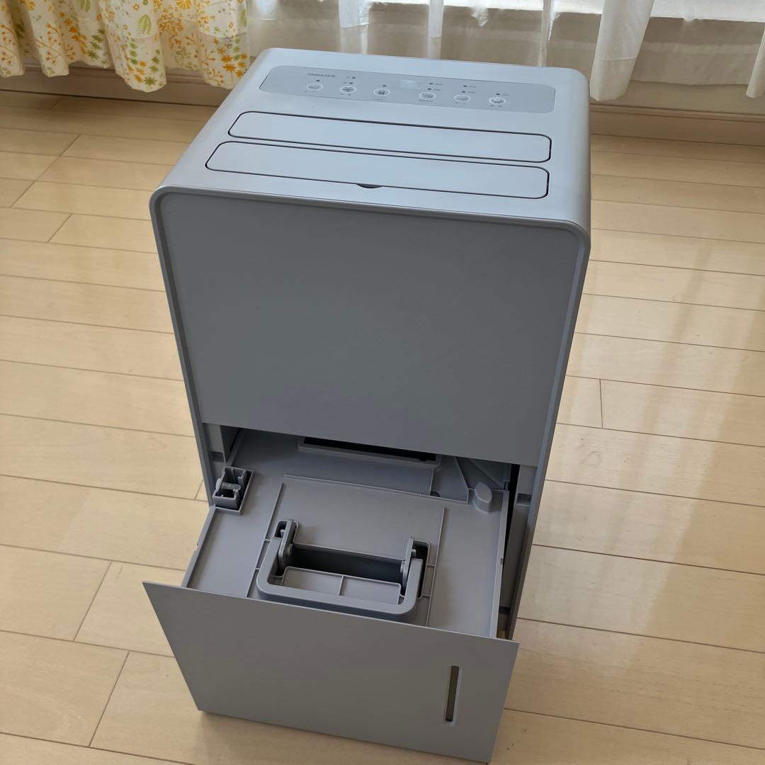 除湿機 YAMAZEN EDC-H60 グレー 除湿量6.0リットル 14畳用