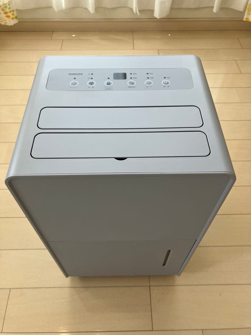 除湿機 YAMAZEN EDC-H60 グレー 除湿量6.0リットル 14畳用