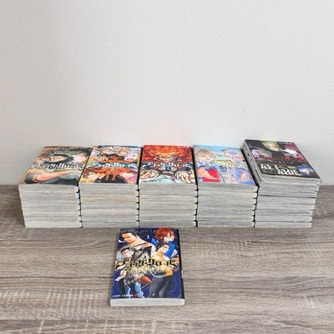 ブラッククローバー 1〜36巻＋外伝カルテットナイツ１巻　カード11枚つき