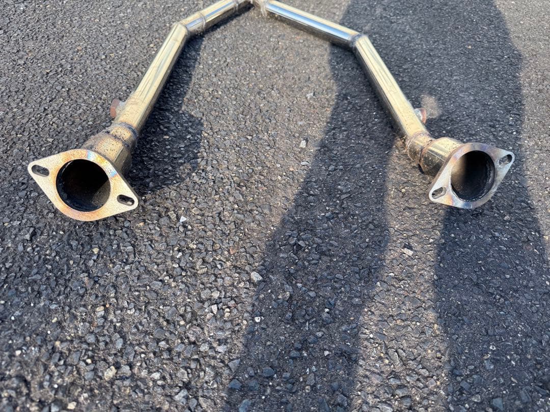 レクサスGS 10gs GRL 中間ストレートマフラー フルステンレス