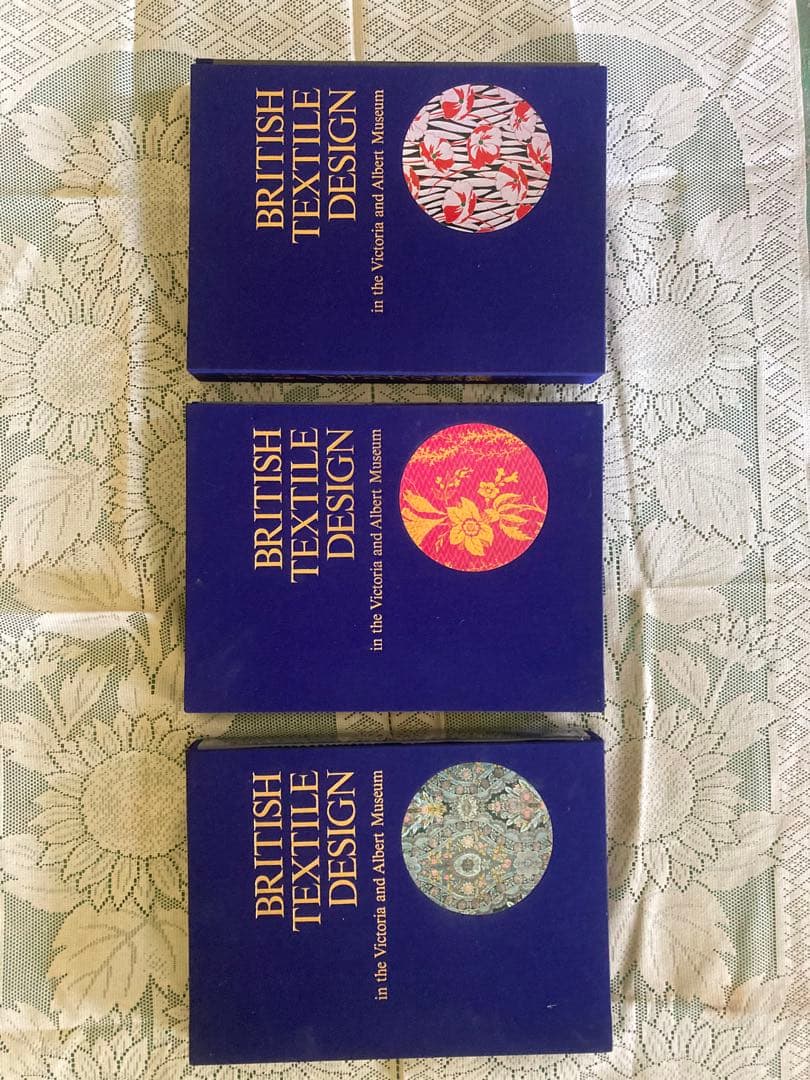 ヴィクトリア&アルバート美術館　イギリスの染織　全3巻