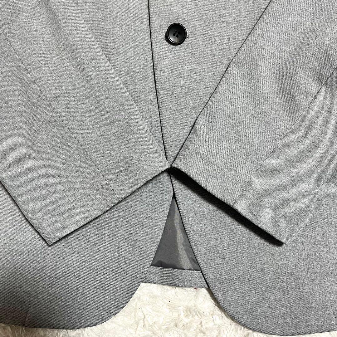 ✨美品✨SHIPS 洗える ウォッシャブル ビジネススーツ ノーカラー Lサイズ