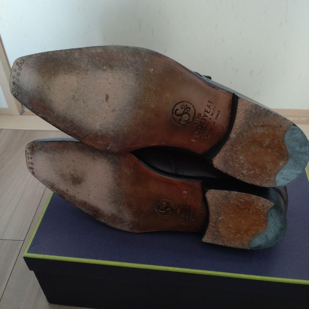 【最終価格】STEFANOBI モンクストラップシューズ