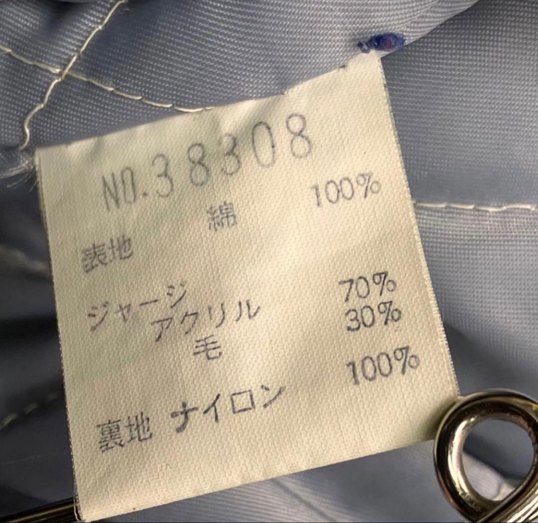 80s コーデュロイ スタジャン バーシティジャケット ネイビー VINTAGE