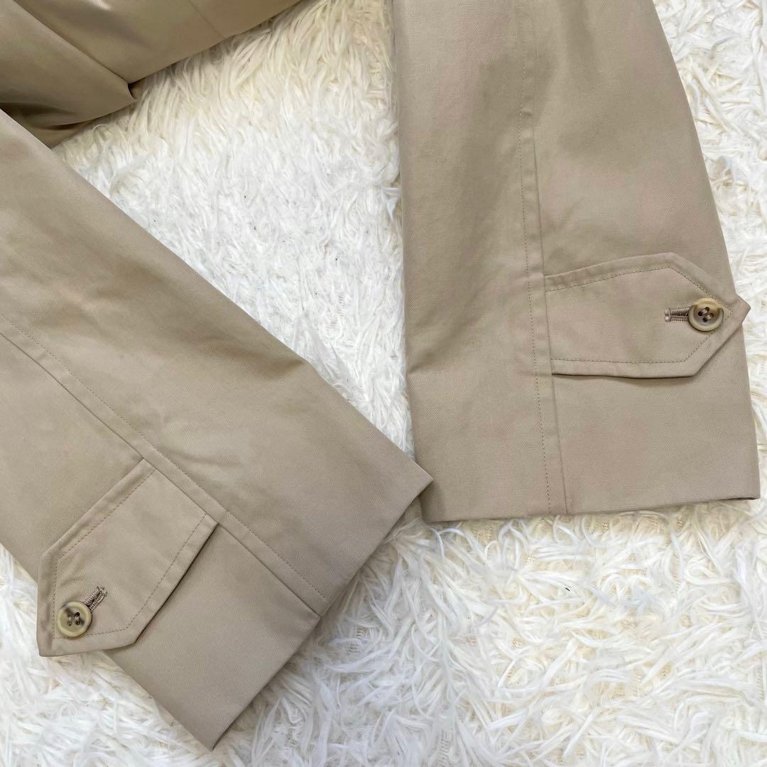 バーバリー ステンカラーコート ノバチェック ロング ヴィンテージ ベージュ