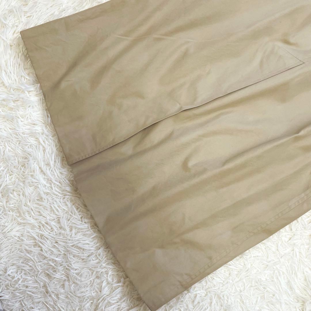 バーバリー ステンカラーコート ノバチェック ロング ヴィンテージ ベージュ