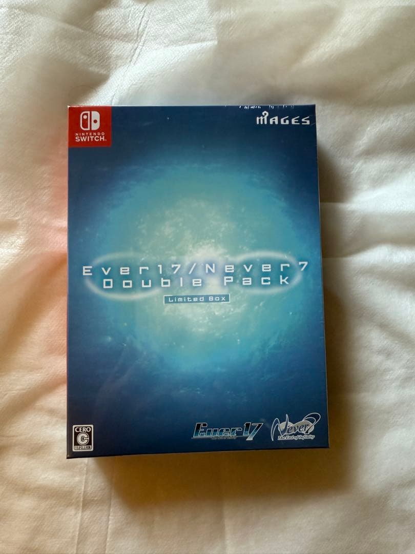 Ever17/Never7 Double Pack 限定版 新品未開封