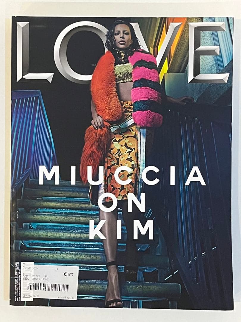 希少号　LOVE KIM KARDASHIAN knye west