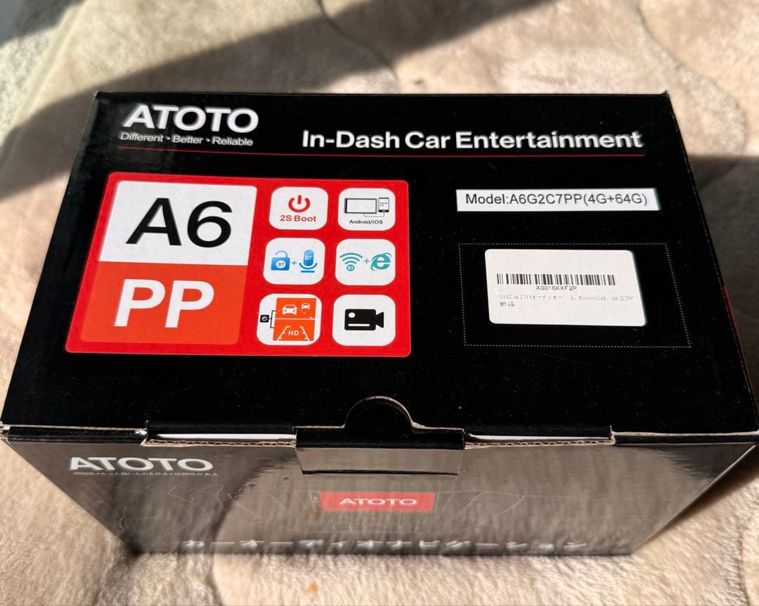 ATOTO A6G2C7PP（4G+64G）
