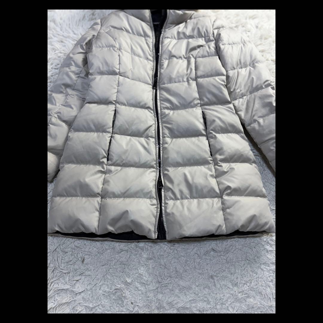 マックスアンドコー XL ロングコート 42 グレー系 フード付き