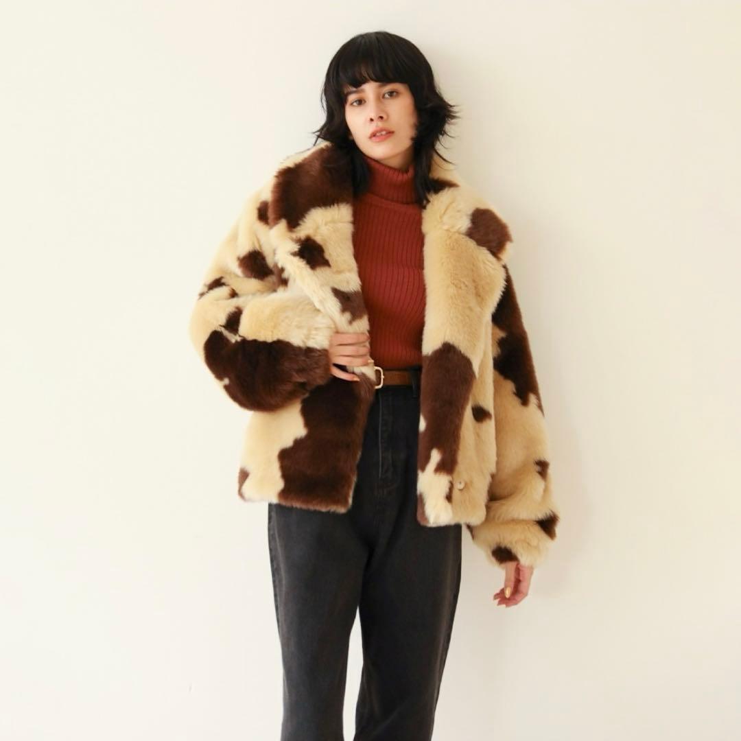 SeaRoomlynn シールームリン ECOファーショートcollarコート