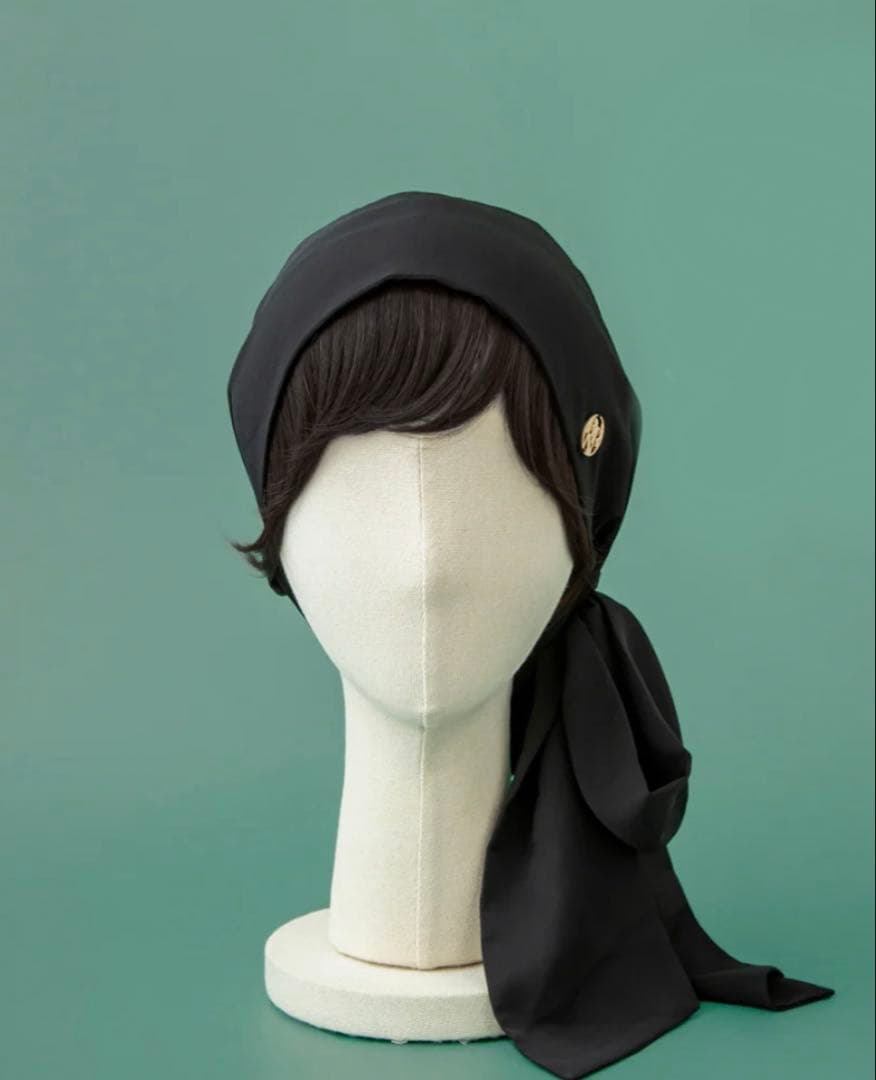 BARENバレンスカーフハット　M ベーシックブラック