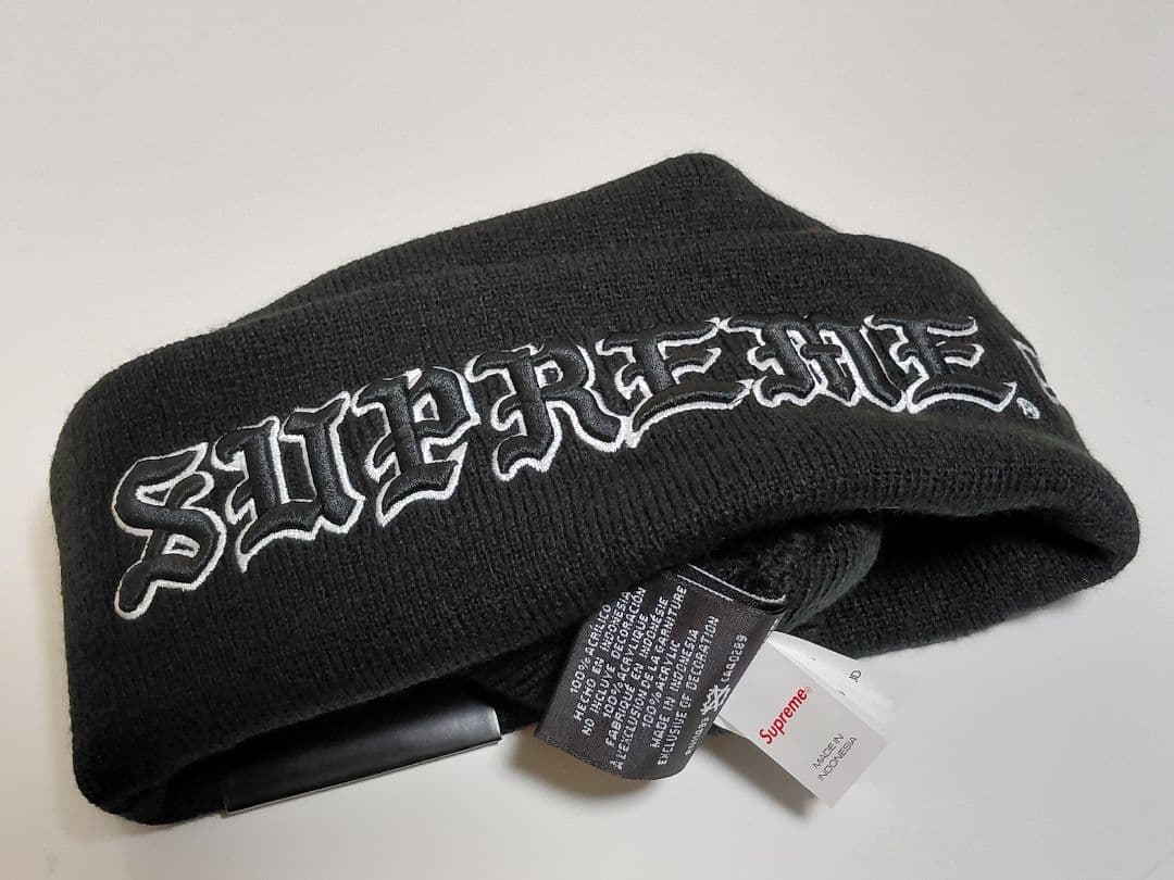 新品未着用　Supreme　New Era　Old　English　Beanie