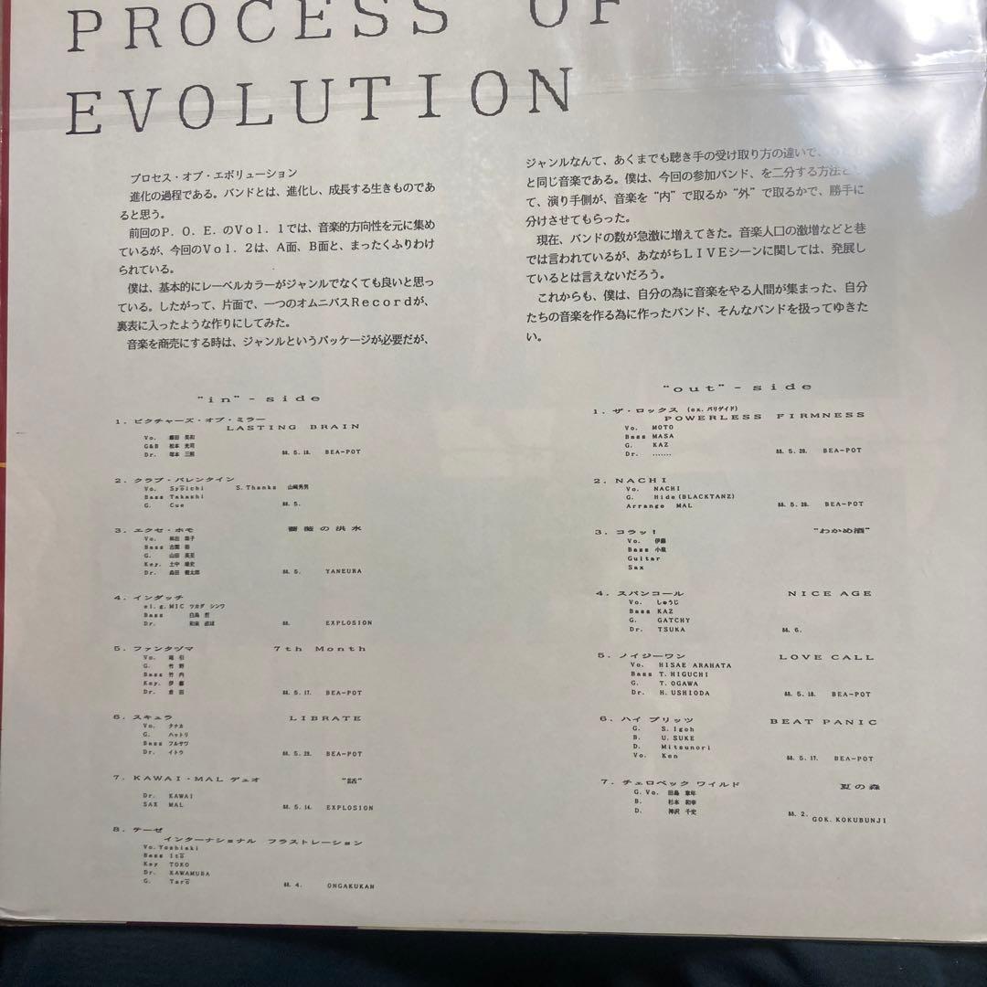 process of evolution vol2 1988 プロモオンリー