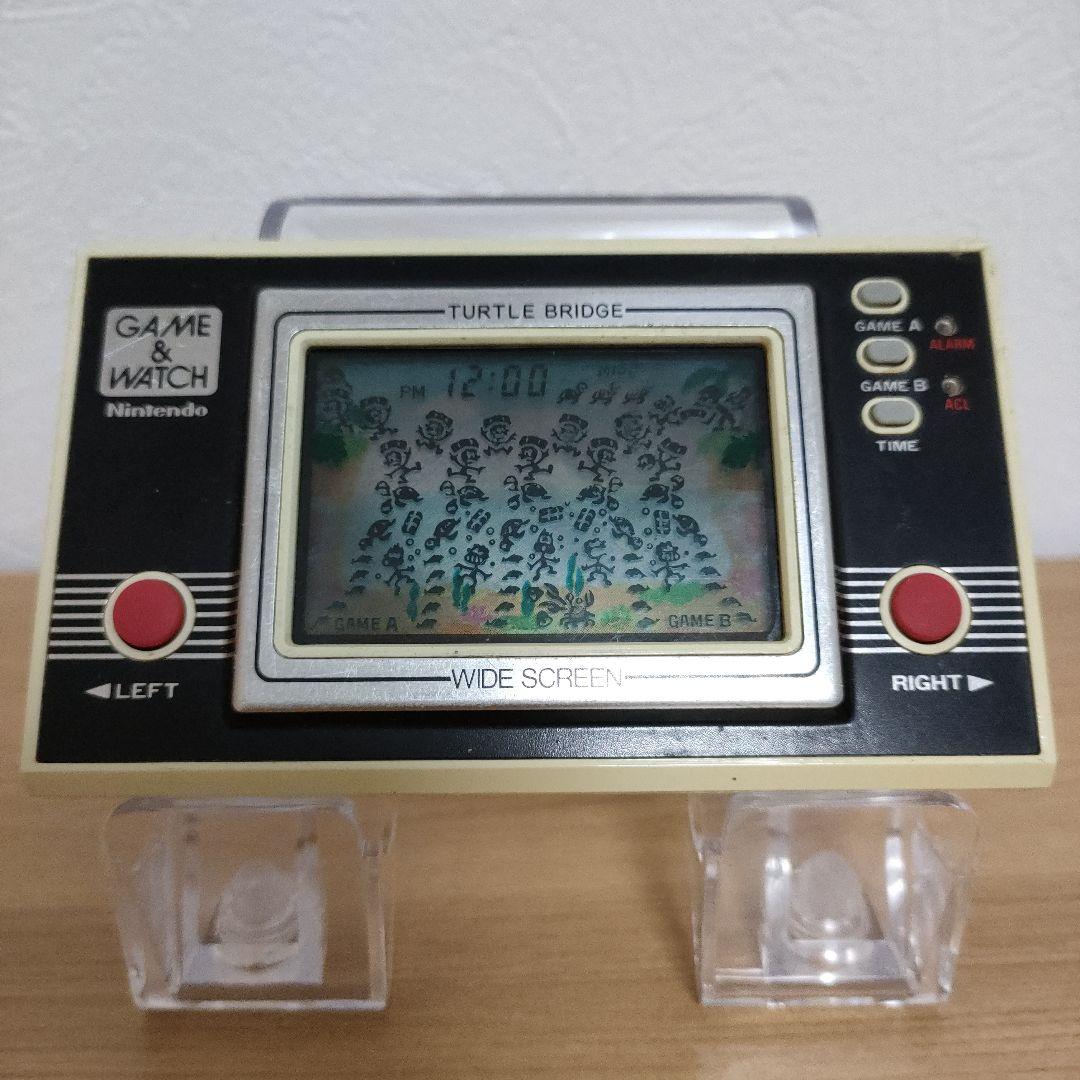 ゲーム＆ウォッチタートルブリッジニンテンドー任天堂Nintendoメンテナンス済