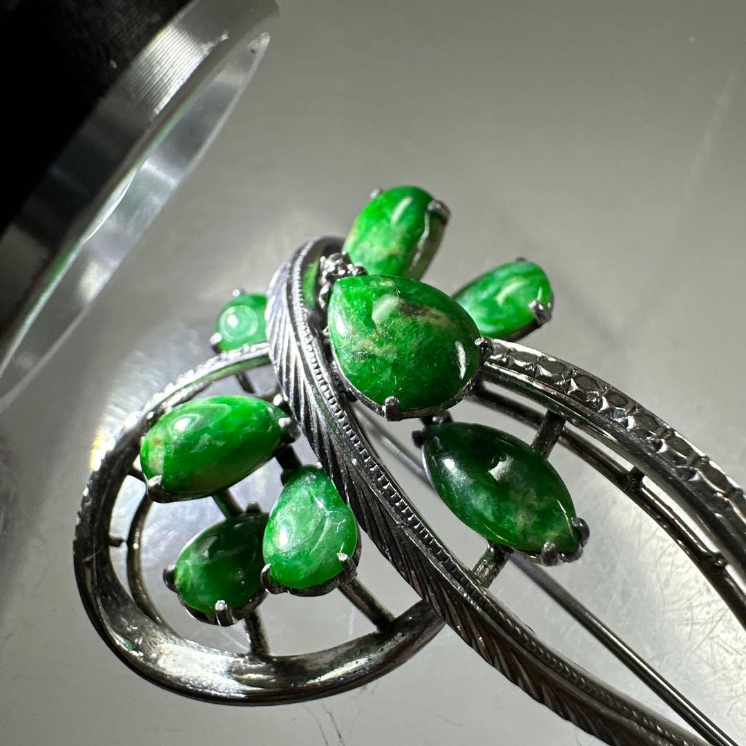 本翡翠　ネックレス　アクセサリー91g 東さ7-0417ア㉝