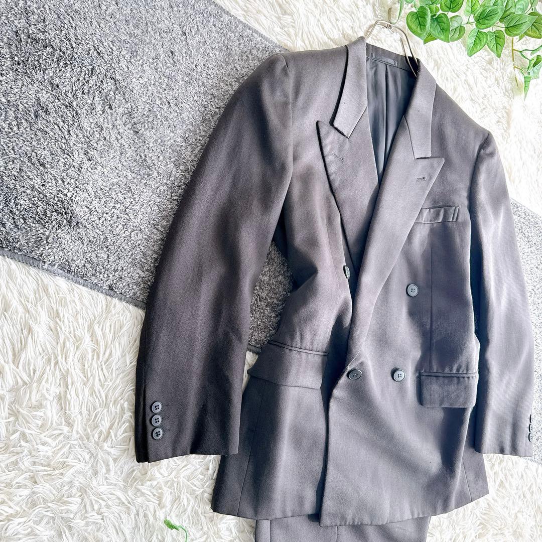 当時物　オールド　YSL イヴサンローラン セットアップ　スーツ　ダブル