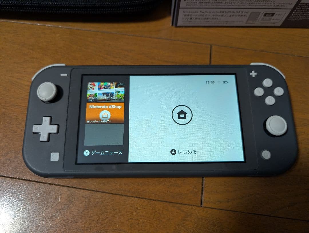 Nintendo Switch Lite グレー 本体とケース付き