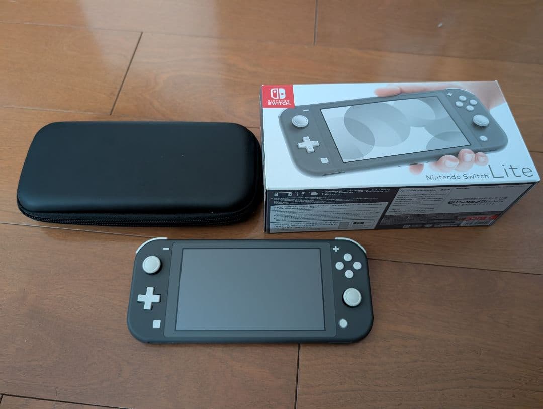 Nintendo Switch Lite グレー 本体とケース付き