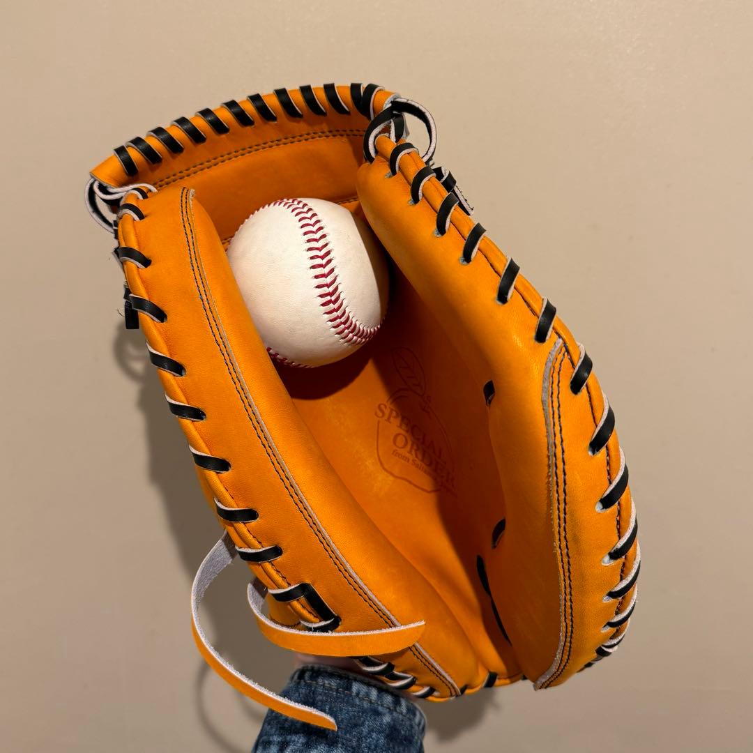 【¥16,000値引き】Motive forceキャッチャーミット浅め型型付け済