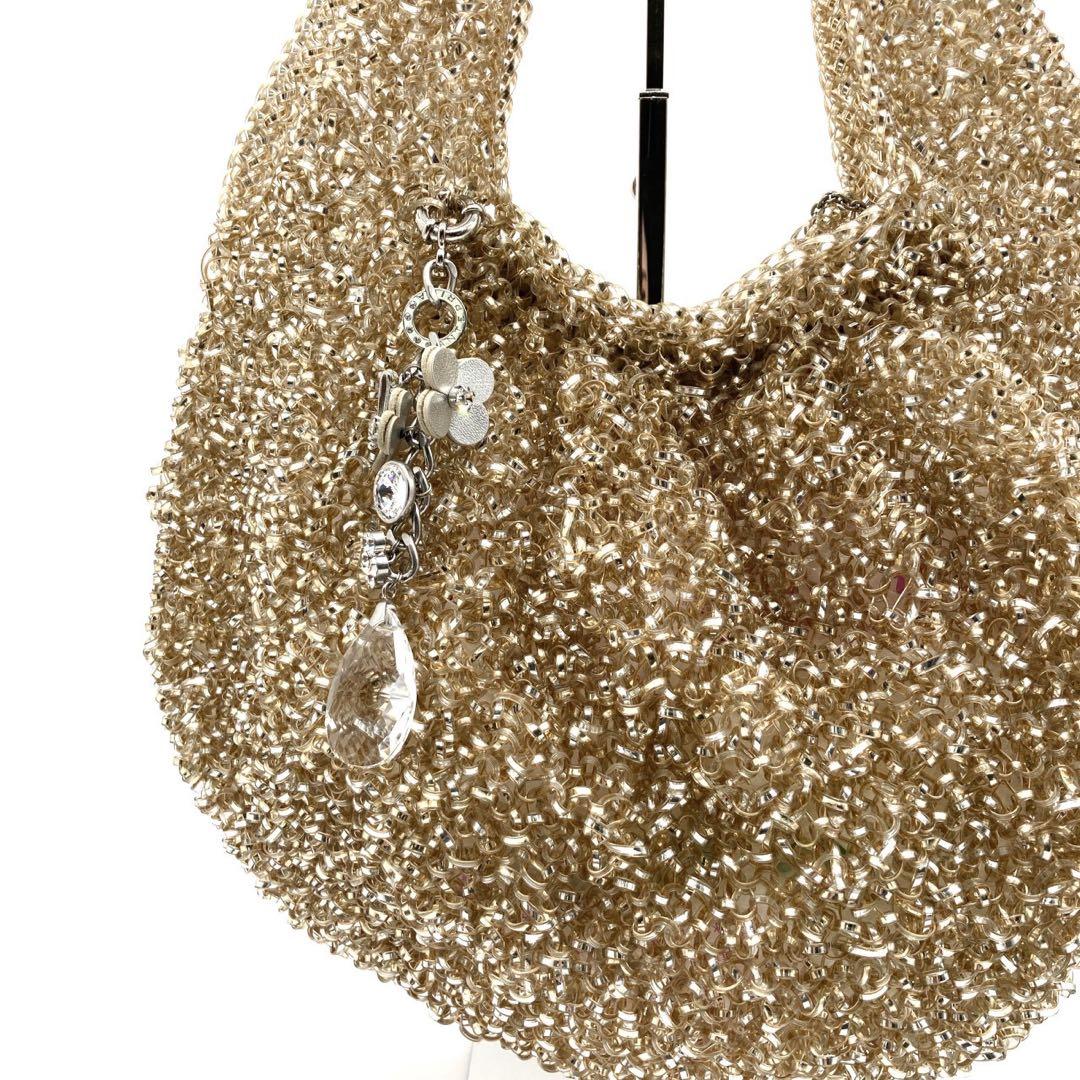 ANTEPRIMA ヴォルーメ　ワイヤー　トートバッグ　ハンドバッグ　チャーム付