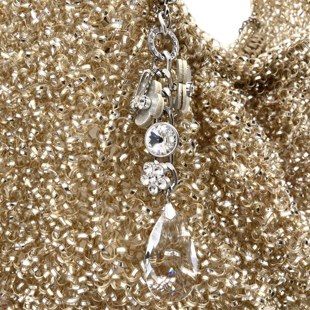 ANTEPRIMA ヴォルーメ　ワイヤー　トートバッグ　ハンドバッグ　チャーム付