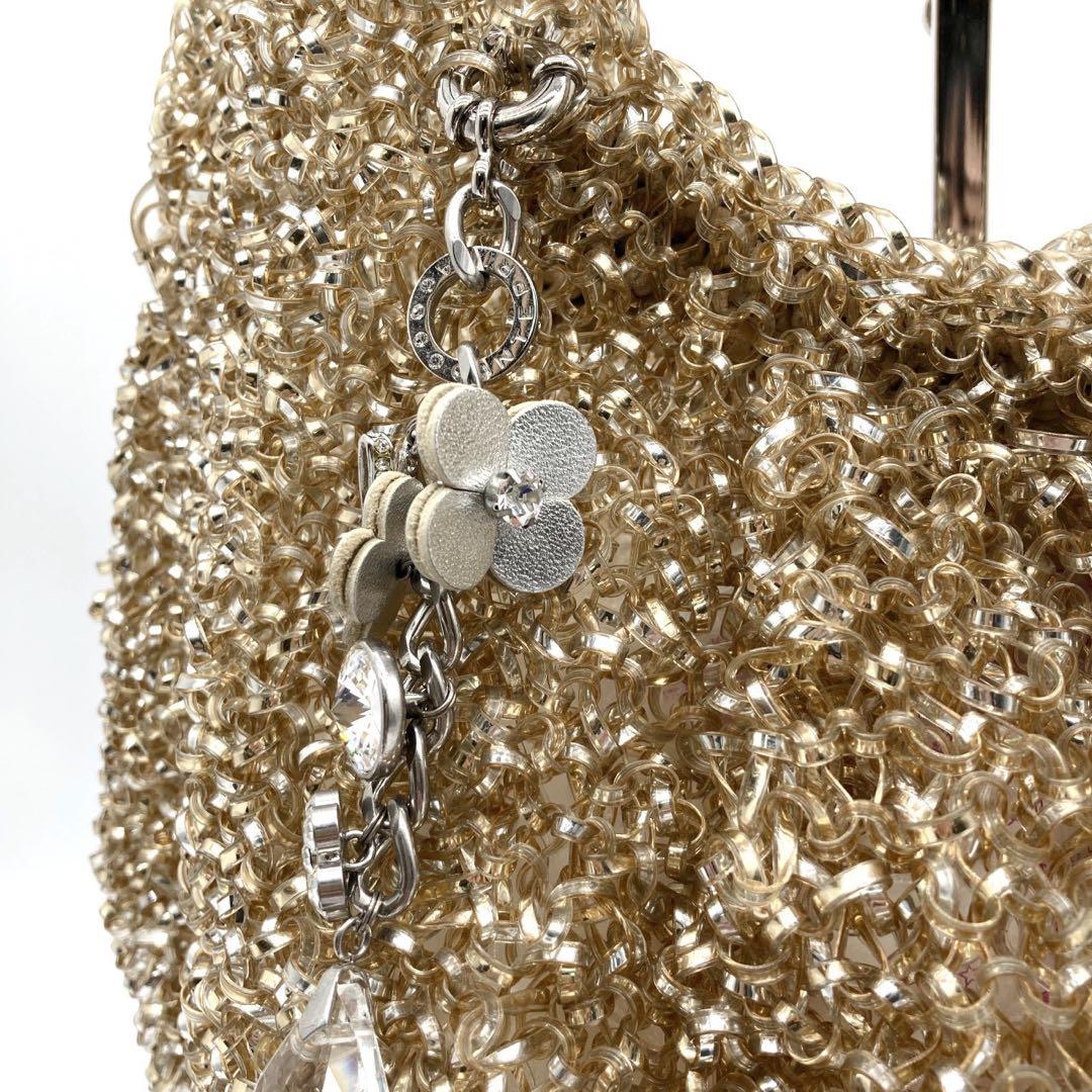 ANTEPRIMA ヴォルーメ　ワイヤー　トートバッグ　ハンドバッグ　チャーム付