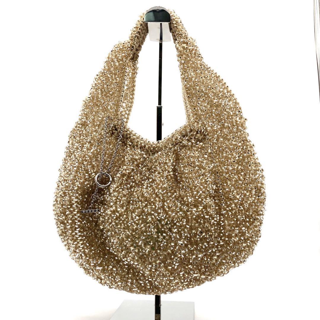 ANTEPRIMA ヴォルーメ　ワイヤー　トートバッグ　ハンドバッグ　チャーム付