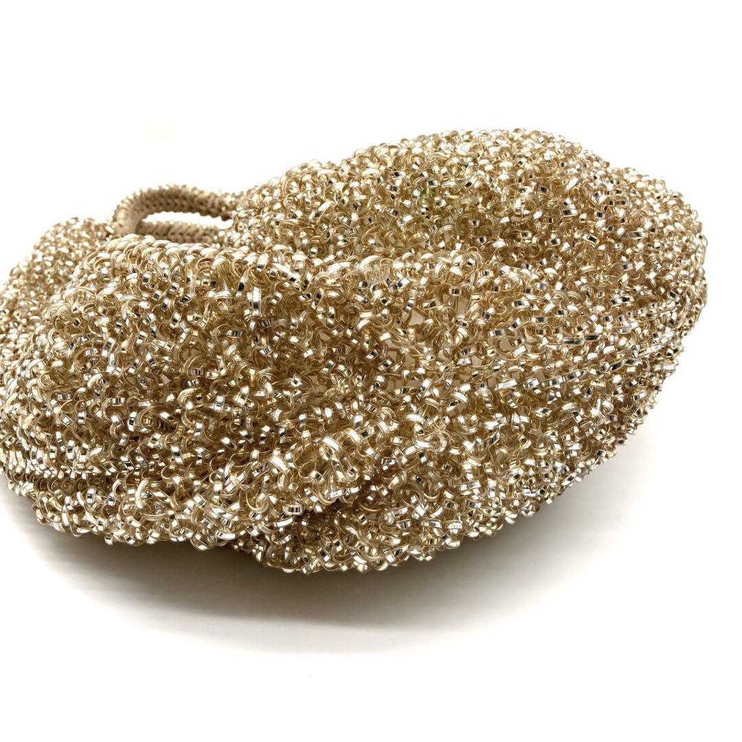 ANTEPRIMA ヴォルーメ　ワイヤー　トートバッグ　ハンドバッグ　チャーム付