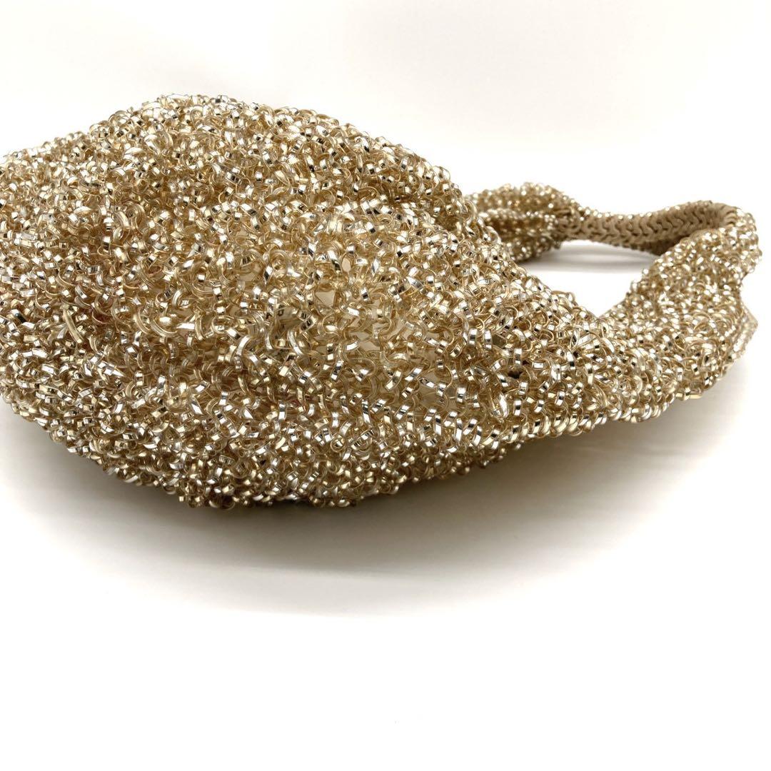 ANTEPRIMA ヴォルーメ　ワイヤー　トートバッグ　ハンドバッグ　チャーム付