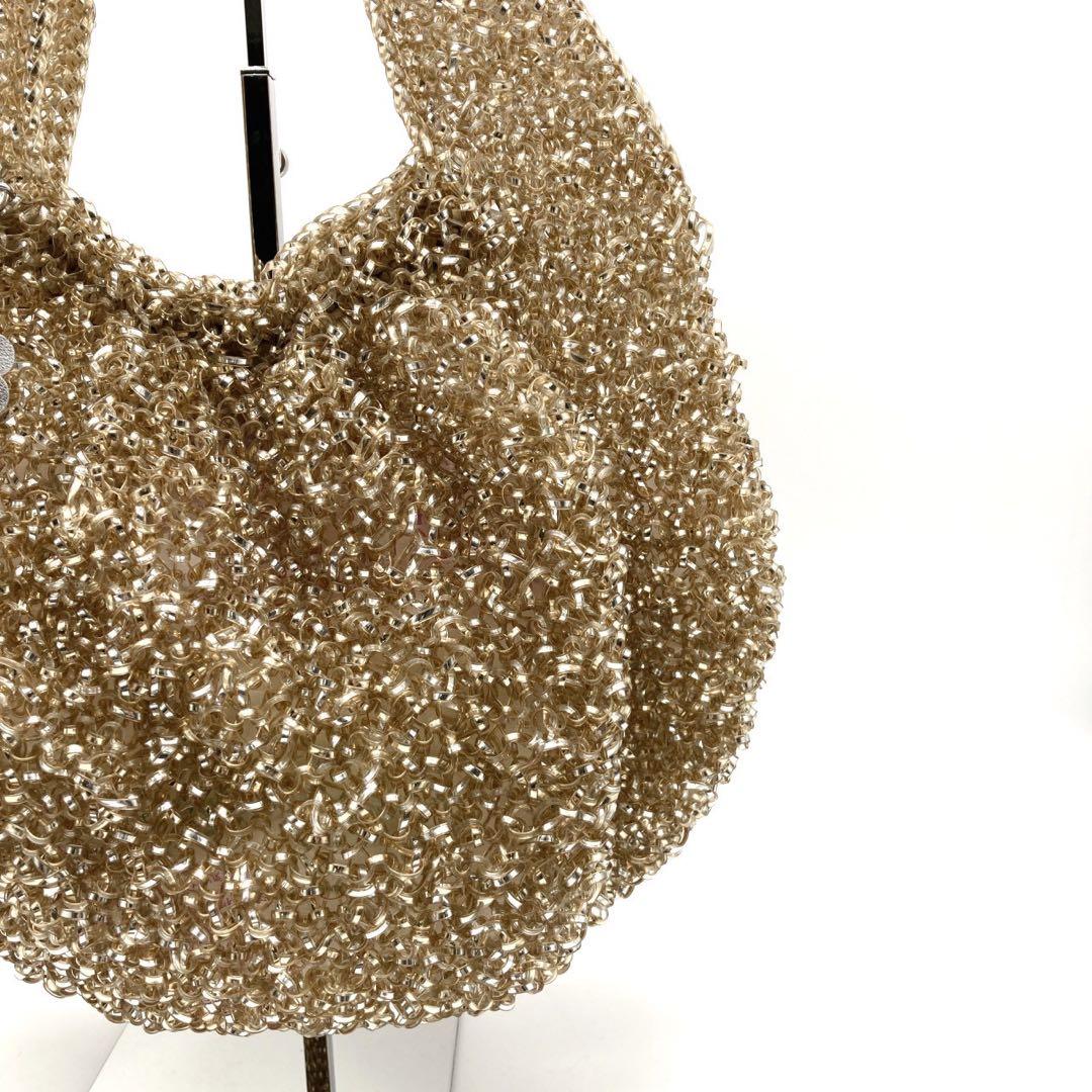 ANTEPRIMA ヴォルーメ　ワイヤー　トートバッグ　ハンドバッグ　チャーム付