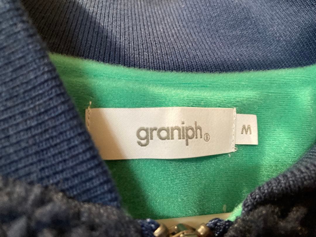 グラニフ 新品未使用タグ付 ビューティフルシャドー ブルゾン ジャンパーMサイズ