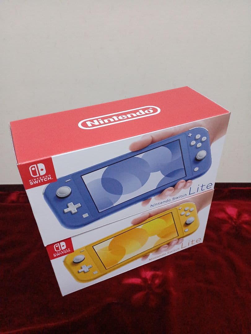 タ*ン様 【新品未使用】任天堂 Switch Lite ブルー、イエロー2台セッ