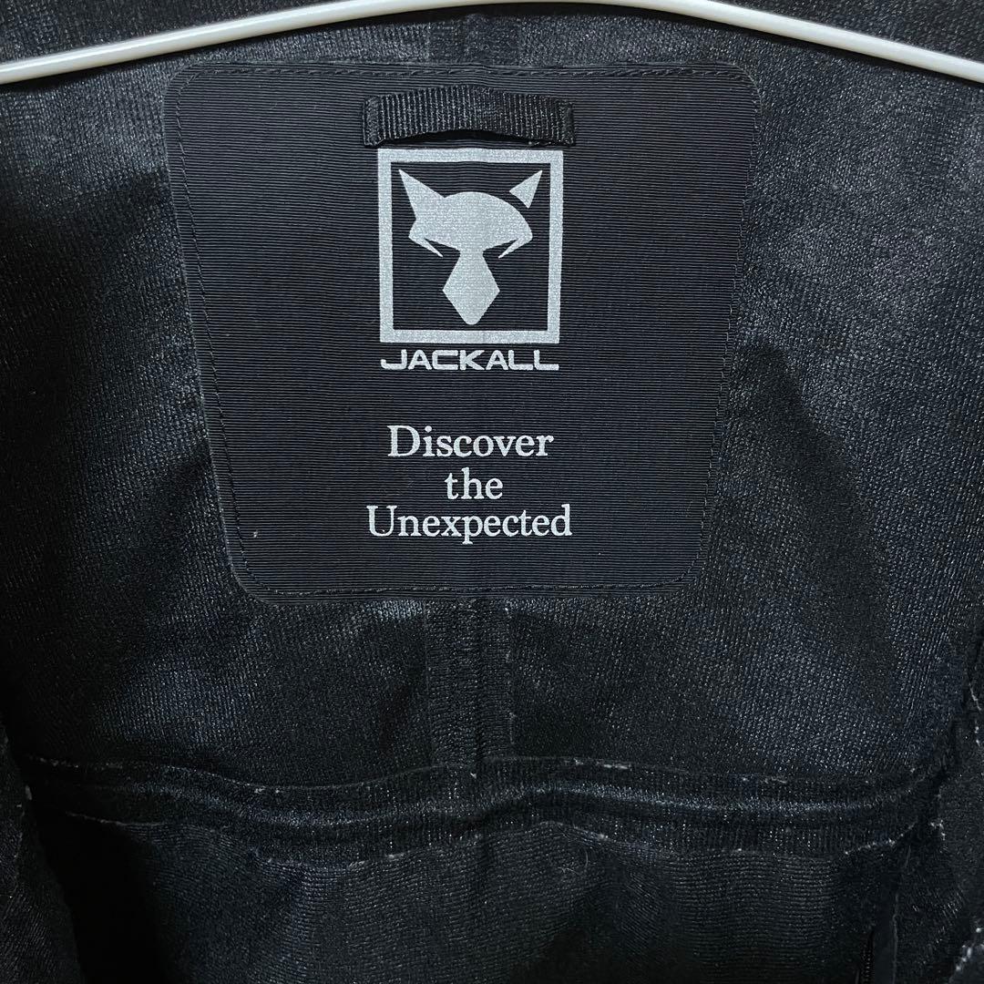 JACKALL ハードシェルジャケット サイズM ブラック　ジャッカル