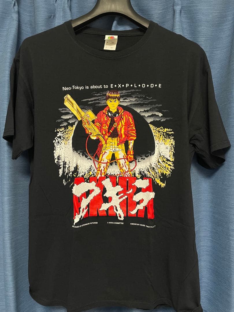 アキラ AKIRA Tシャツ Lサイズ 黒
