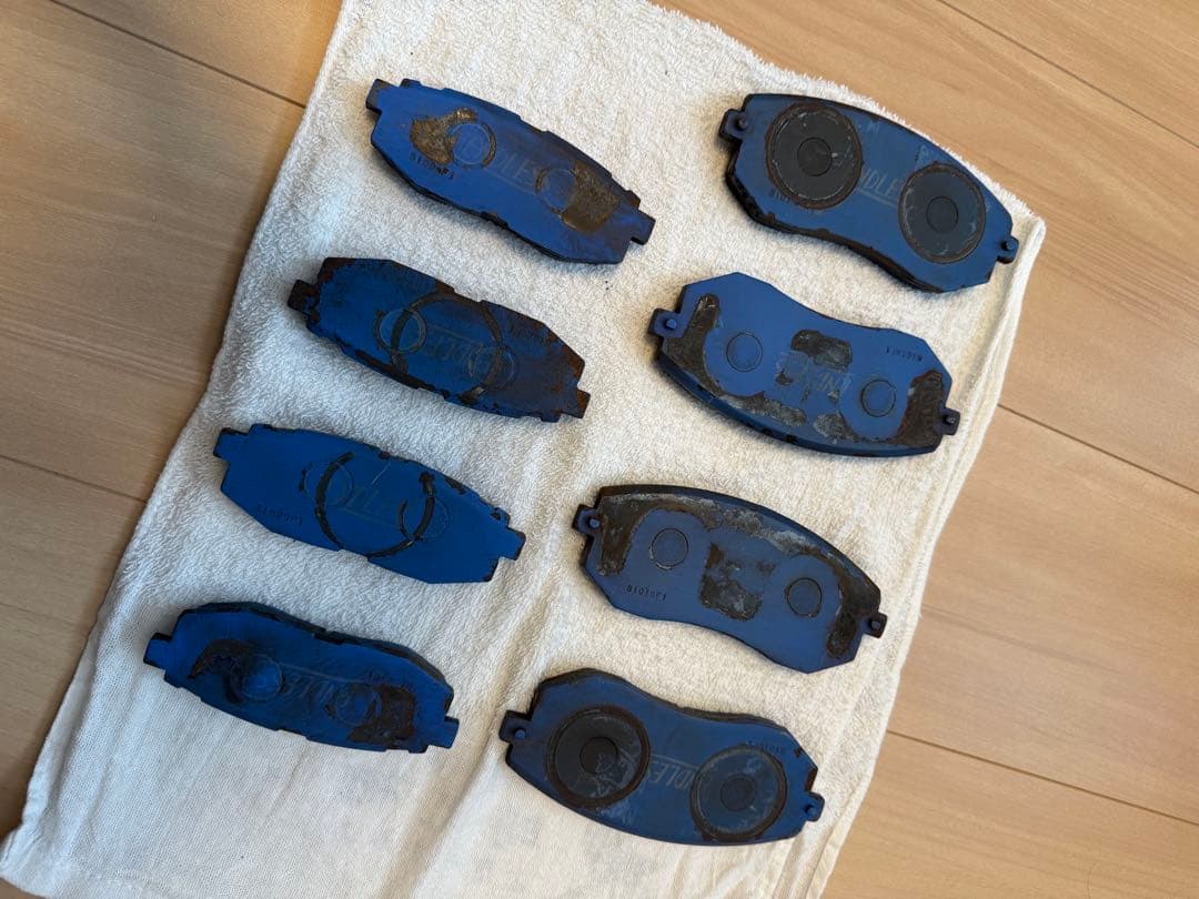 エンドレスブレーキパッド MX72前後セット／トヨタ GR86 ZN8