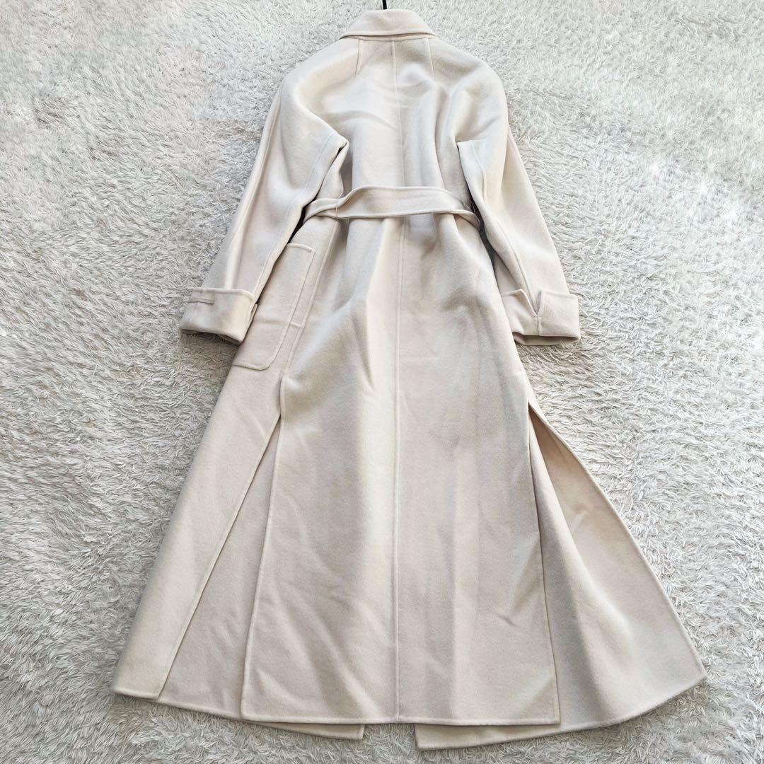 マックスマーラ　クチートアマーノ　ダブルフェイス　ロングコート　ウール　40