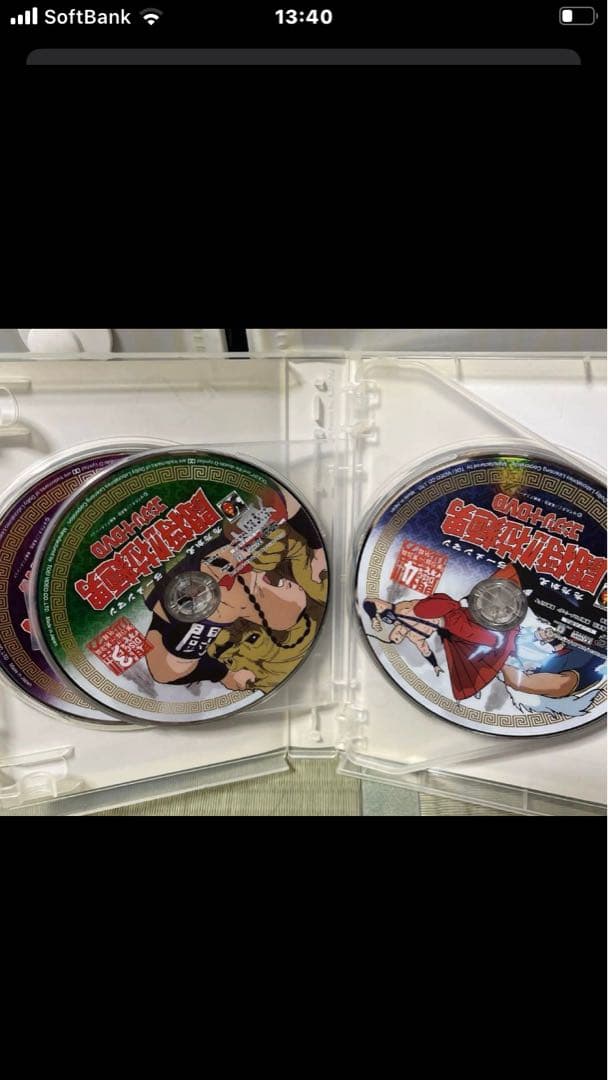 廃盤品　キン消し付き　闘将拉麺男　ラーメンマン6枚組DVDBOX ※サンプル品