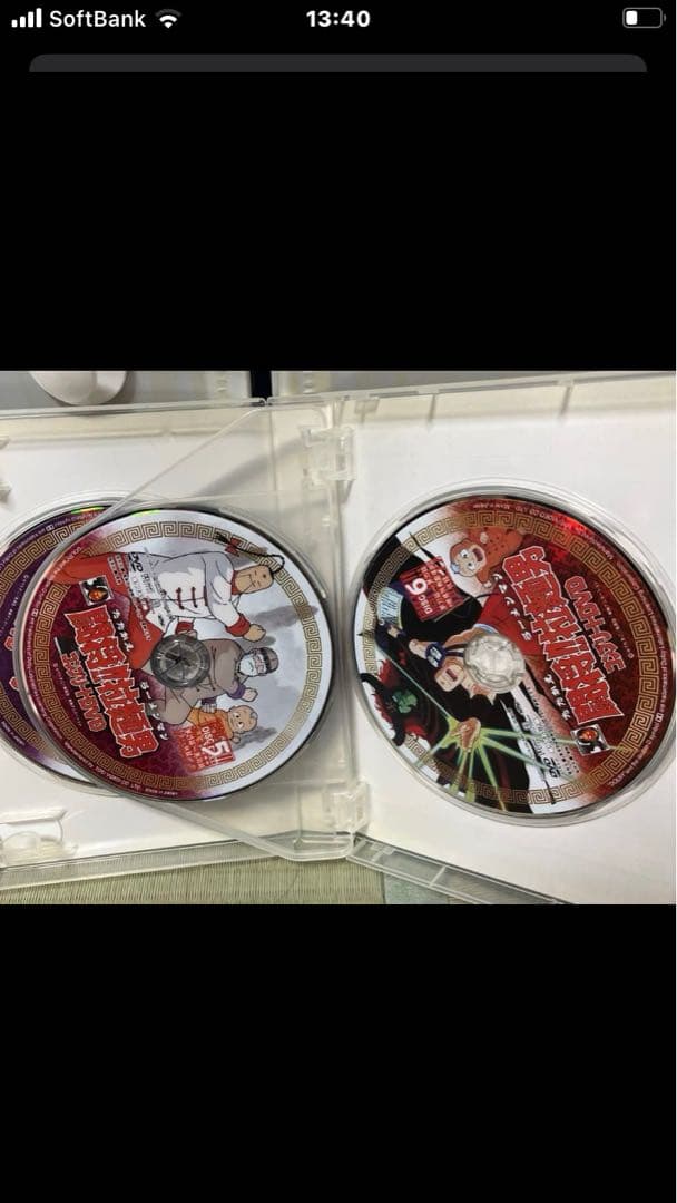 廃盤品　キン消し付き　闘将拉麺男　ラーメンマン6枚組DVDBOX ※サンプル品