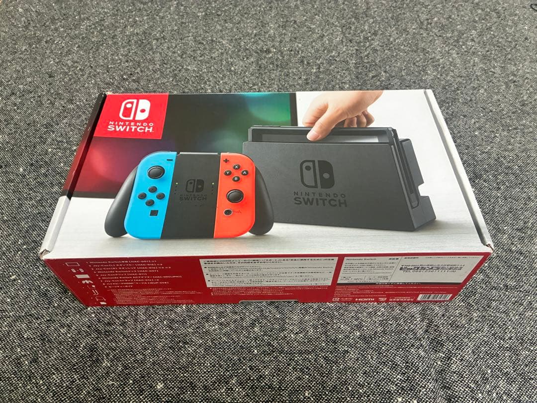 Nintendo Switch ネオンブルー・ネオンレッド(超美品)