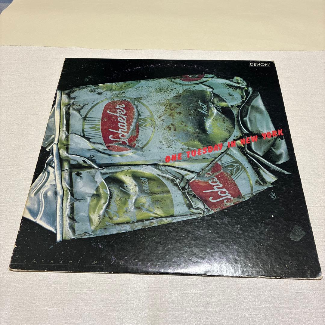 【和ジャズLP 見本版】水橋孝　 ワンチューズデイインニューヨーク