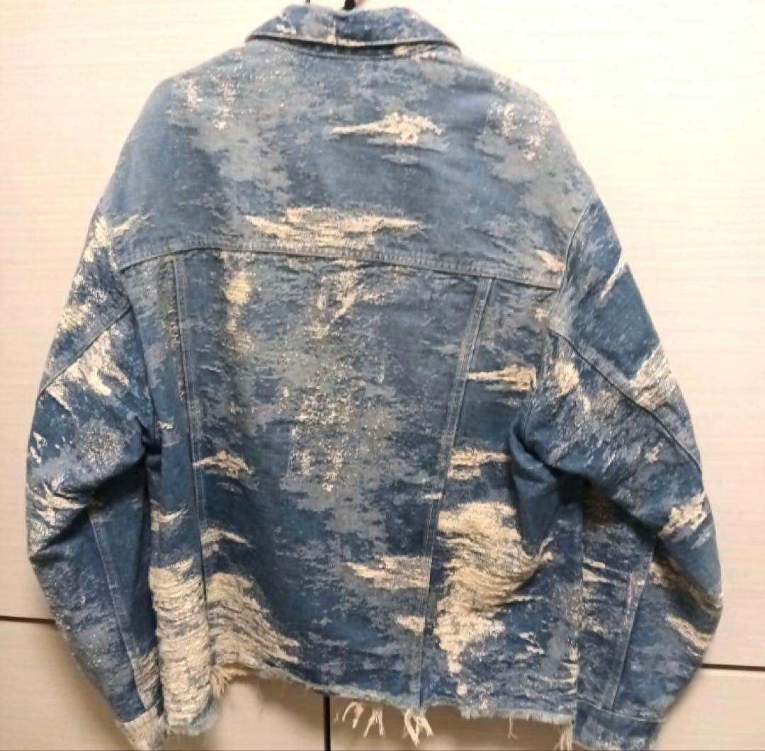 taakk デニムジャケット サイズ3 ライトブルー　ブルゾン セカンド