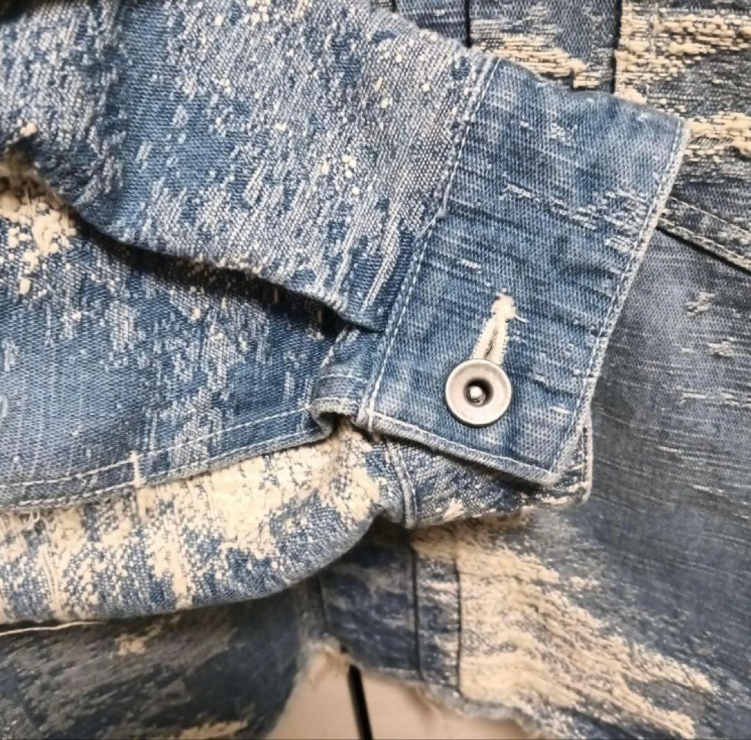 taakk デニムジャケット サイズ3 ライトブルー　ブルゾン セカンド