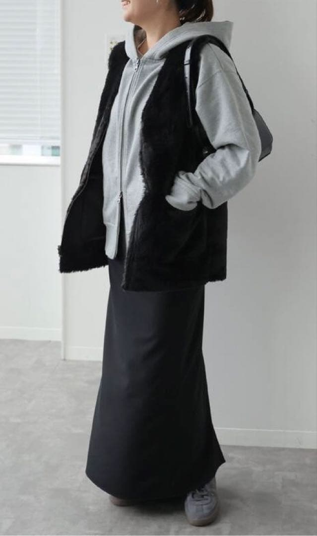 JOURNAL STANDARD フェイクムートンリバーシブルベスト