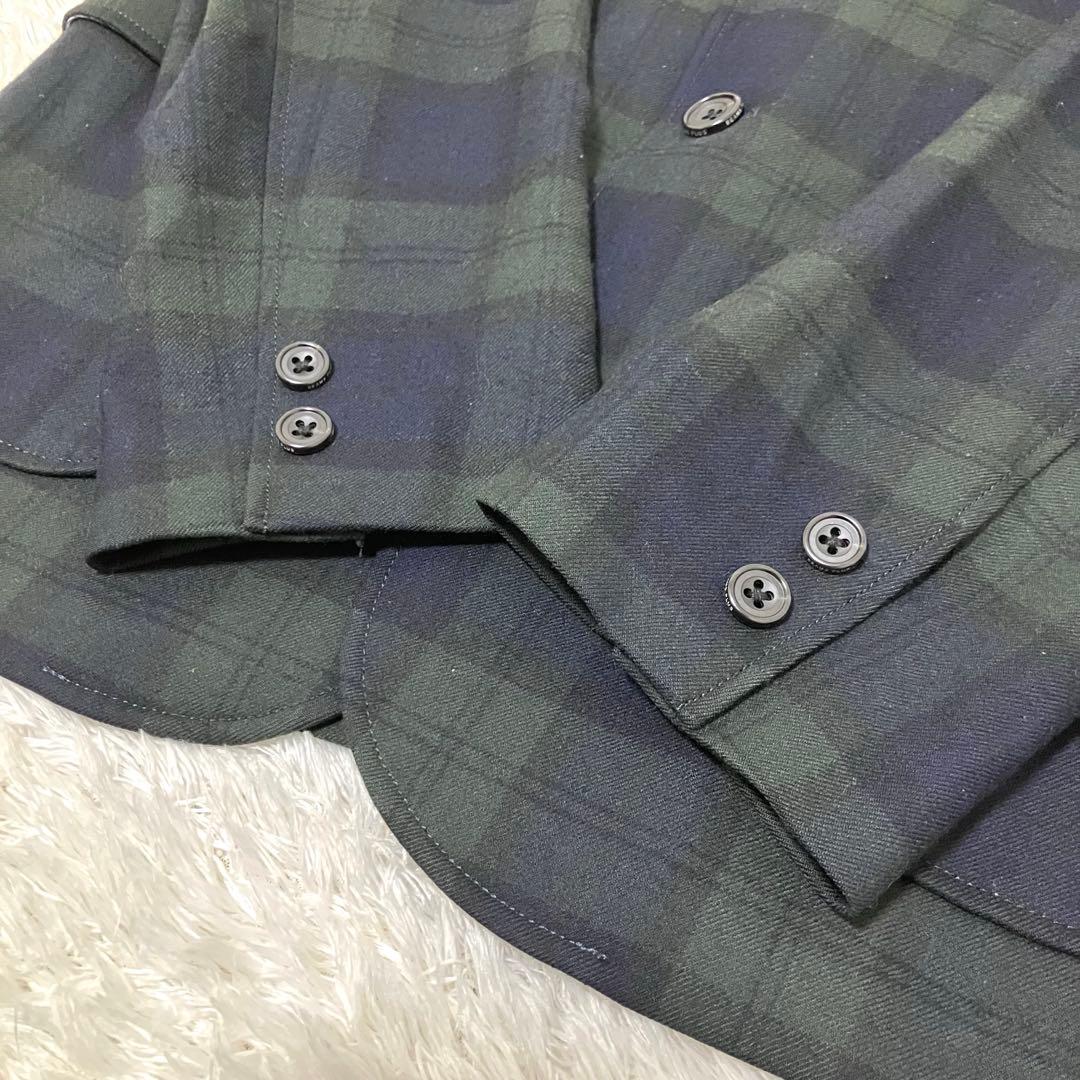 S*O様 極美品✨ BEAMS+ ブラックウォッチ フランネル テーラードジャケ