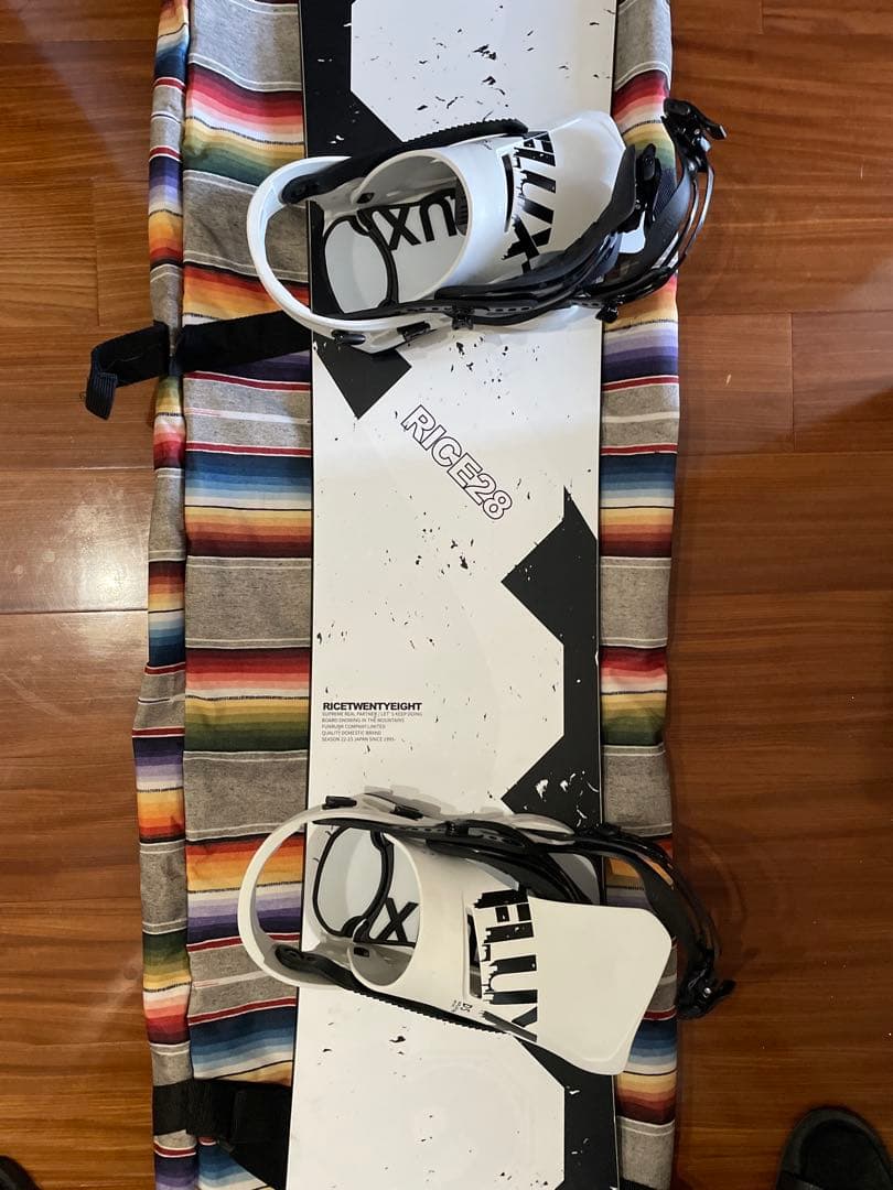 【使用1回】RICE28 22-23 150 & FLUX DS バインディング