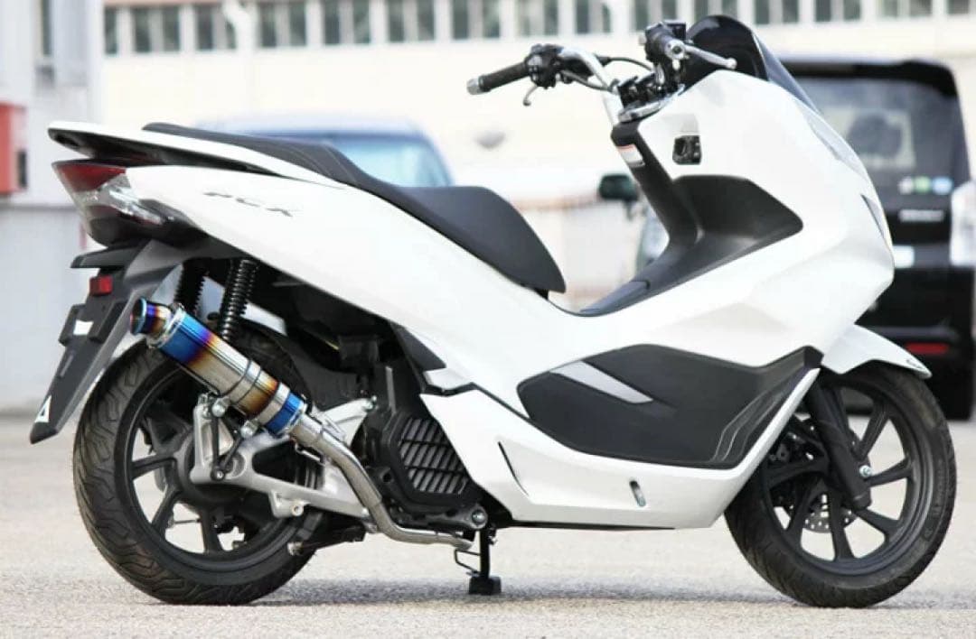ホンダ PCX125/PCX150(JF81)SSBブルーマフラー