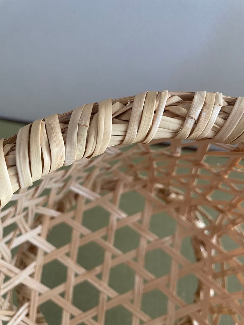 椀かご　竹細工　鳥越竹細工