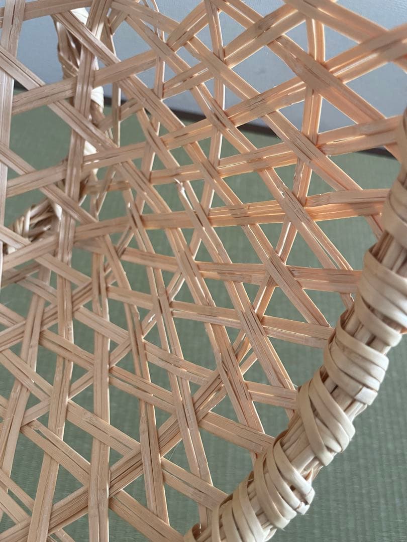 椀かご　竹細工　鳥越竹細工
