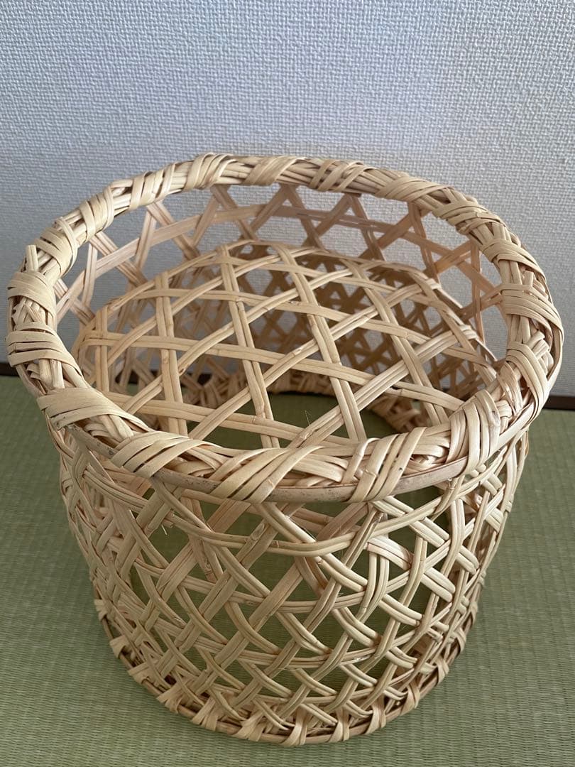 椀かご　竹細工　鳥越竹細工